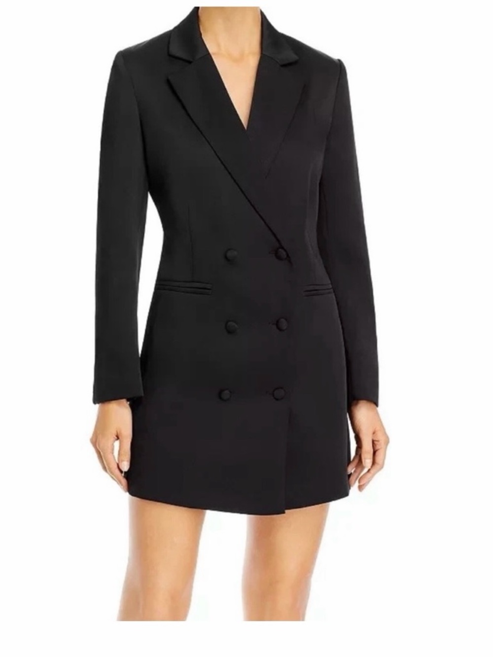 Double-Breasted Blazer Dress
